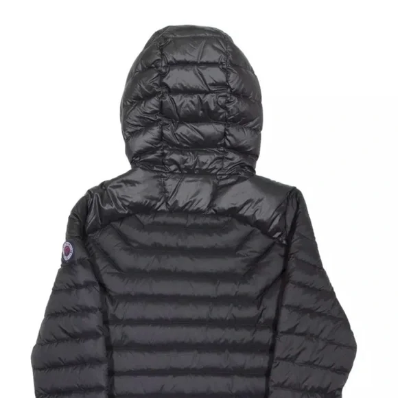 Abercrombie Men's Black Hooded Puffer Jacket - Picture 6 of 6